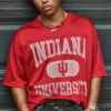 Indiana University Hoosiers grafisk fodboldtrøje Indiana University Hoosiers grafisk fodboldtrøje