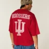 Indiana University Hoosiers grafisk fodboldtrøje Indiana University Hoosiers grafisk fodboldtrøje