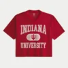 Indiana University Hoosiers grafisk fodboldtrøje Indiana University Hoosiers grafisk fodboldtrøje
