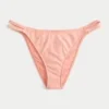 Jacquard-bikiniunderdel med dobbelt stropper