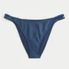 Jacquard-bikiniunderdel med dobbelt stropper