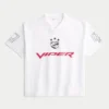 Kasseformet Dodge Viper-grafikfodboldtrøje