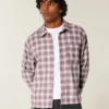 Kasseformet flannelskjorte