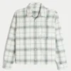 Kasseformet flannelskjorte