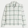 Kasseformet flannelskjorte