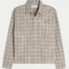 Kasseformet flannelskjorte