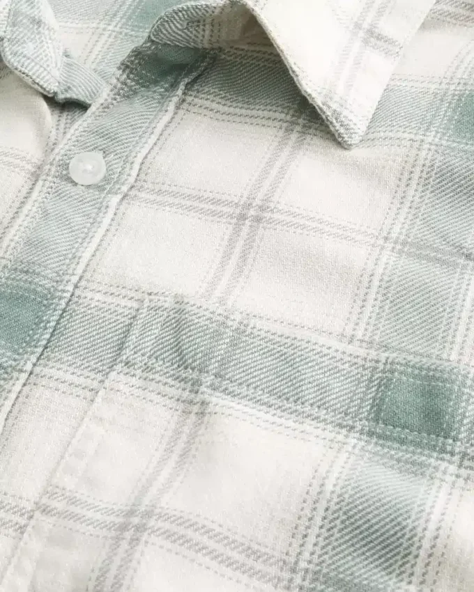 Kasseformet flannelskjorte