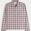 Kasseformet flannelskjorte