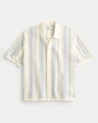 Kasseformet kortærmet sweater