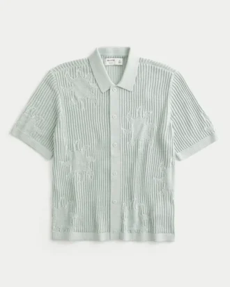 Kasseformet kortærmet sweater
