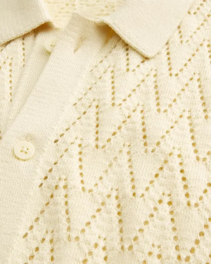 Kasseformet kortærmet sweater Kasseformet kortærmet sweater