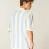 Kasseformet kortærmet sweaterpolo