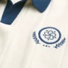 Kasseformet kortærmet sweaterpolo