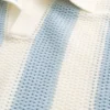 Kasseformet kortærmet sweaterpolo