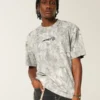 Kasseformet, kraftig camouflage Dodge Challenger SRT grafisk T-shirt Kasseformet, kraftig camouflage Dodge Challenger SRT grafisk T-shirt