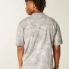 Kasseformet, kraftig T-shirt med mikro-logo og rund halsudskæring
