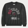 Kasseformet Rutgers University Scarlet Knights grafisk sweatshirt med rund hals Kasseformet Rutgers University Scarlet Knights grafisk sweatshirt med rund hals