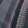 Kasseformet stribet sweater med rund hals Kasseformet stribet sweater med rund hals