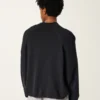 Kasseformet sweater med rullekrave
