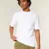 Kasseformet T-shirt i kraftig bomuld