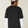 Kasseformet T-shirt i kraftig bomuld