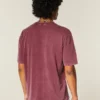 Kasseformet T-shirt i kraftig bomuld