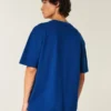 Kasseformet T-shirt i kraftig bomuld