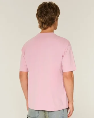 Kasseformet T-shirt i kraftig bomuld