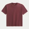 Kasseformet T-shirt i kraftig bomuld