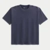 Kasseformet T-shirt i kraftig bomuld