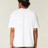 Kasseformet T-shirt i kraftig bomuld