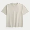 Kasseformet T-shirt i kraftig bomuld