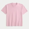Kasseformet T-shirt i kraftig bomuld