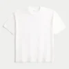 Kasseformet T-shirt i kraftig bomuld