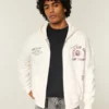 Kasseformet Texas A&M University-hoodie med lynlås og grafik Kasseformet Texas A&M University-hoodie med lynlås og grafik