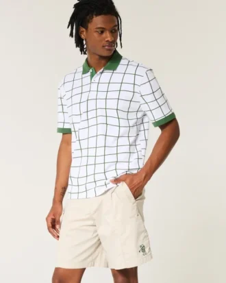 Køle-golfshorts, der går til over knæet