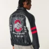 Kunstlæder Ohio State University Buckeyes grafisk jakke Kunstlæder Ohio State University Buckeyes grafisk jakke