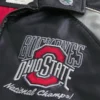 Kunstlæder Ohio State University Buckeyes grafisk jakke Kunstlæder Ohio State University Buckeyes grafisk jakke