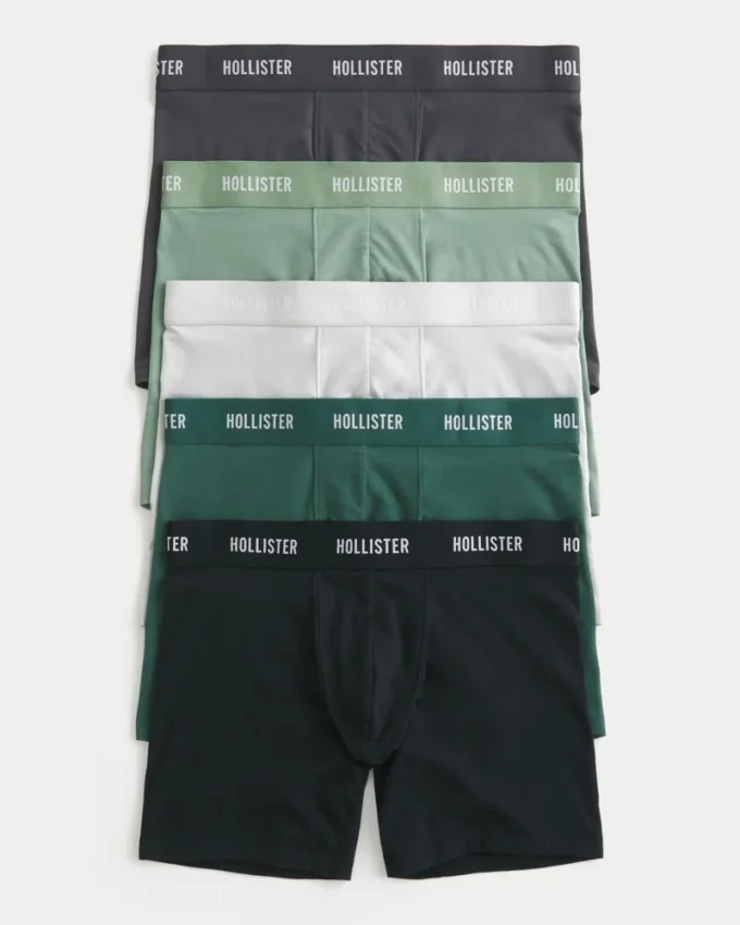 Lang boxershorts 5-pak