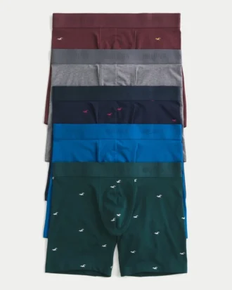 Lang boxershorts 5-pak