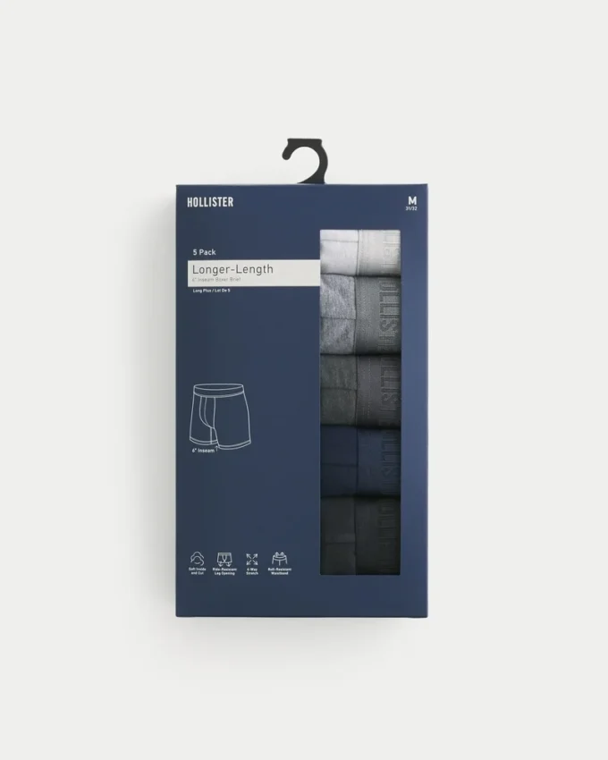Lang boxershorts 5-pak Lang boxershorts 5-pak