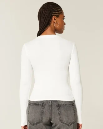 Langærmet bluse