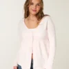 Langærmet Flyaway Babydoll Cardigan
