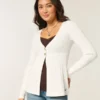 Langærmet Flyaway Babydoll Cardigan