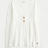 Langærmet Flyaway Babydoll Cardigan