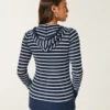 Langærmet Henley med hætte Langærmet Henley med hætte