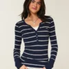 Langærmet Icon Henley