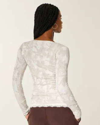 Langærmet Icon Henley