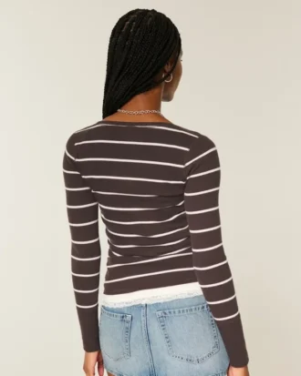 Langærmet Icon Henley