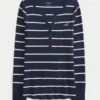 Langærmet Icon Henley